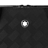 Original Extreme 3.0 Slim Briefcase Black Woven Texture Leather Men's Business Laptop Bag