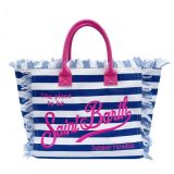 Original Vanity Tote Bag Fringed Edge Beach Bag