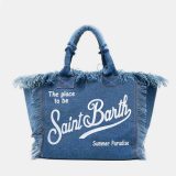 Original Vanity Tote Bag Fringed Edge Beach Bag