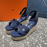 Original Denim Wedge Sandals Women's Platform Sandals