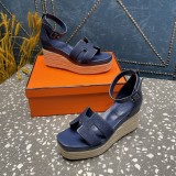 Original Denim Wedge Sandals Women's Platform Sandals