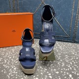 Original Denim Wedge Sandals Women's Platform Sandals