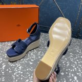 Original Denim Wedge Sandals Women's Platform Sandals