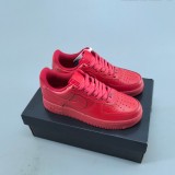 5A Air Force 1 Low '07 Triple Red Leather Sneakers CW6999-600