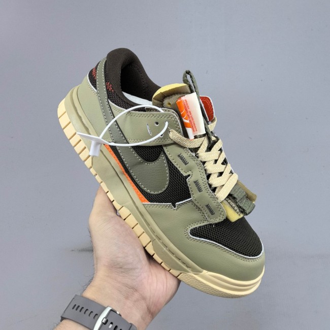 5A  Air Dunk Jumbo Remastered Olive DV0821-200
