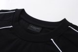 Original Manchester United Soccer Jersey T-Shirt Black Oversized Cotton Tee