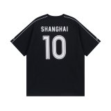 Original Manchester United Soccer Jersey T-Shirt Black Oversized Cotton Tee