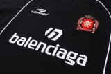 Original Manchester United Soccer Jersey T-Shirt Black Oversized Cotton Tee