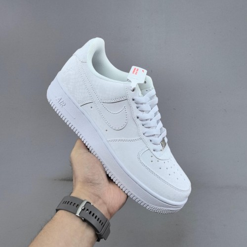 5A Air Force 1 Low White Sneakers IB0018-100