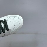 SB Dunk Low Skate Sneakers White Gray Green C