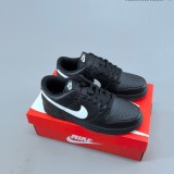 5A Dunk Low Retro Classic Panda Leather Sneakers IQ7606-010