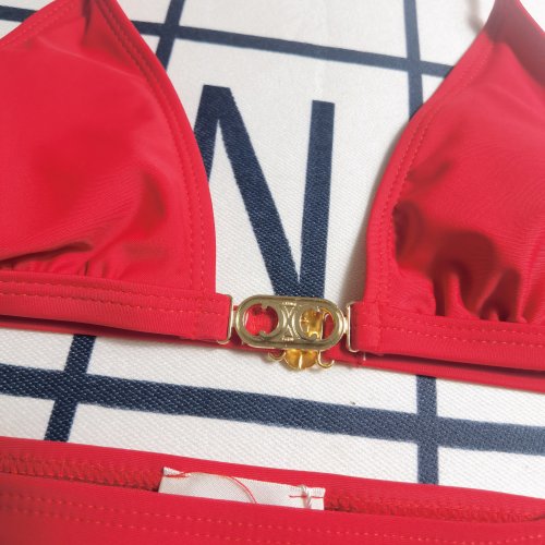 5A Women's Halter Bikini Set Red
