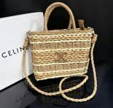 5A Straw Tote Bag And Matching Wide-Brim Hat