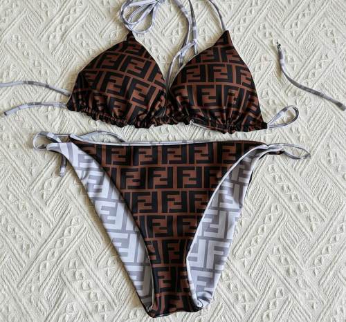 5A Women's FF Logo Reversible Bikini Set