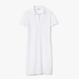 5A women's Adult casual Embroidery Short Sleeve polo skirt white 72238