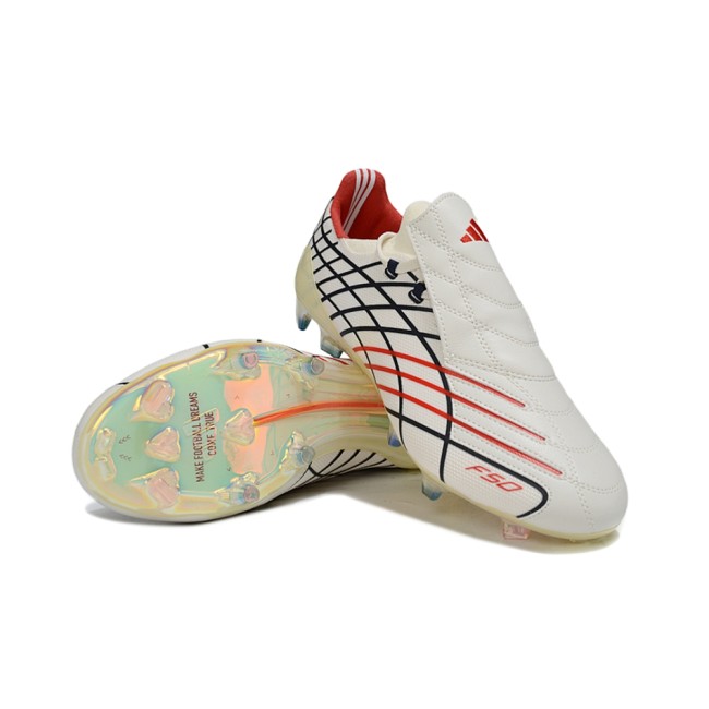 5A F50 Elite Laceless FG Soccer Cleats Football Shoes