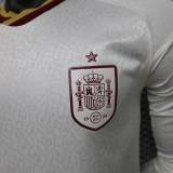 Original Spain 2026 FIFA World Cup National Teams Player Version Away Long Sleeve Jersey