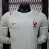 Original France 2026 FIFA World Cup National Teams Player Version Away Long Sleeve Jersey