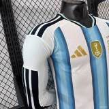 Original Argentina 2026 FIFA World Cup National Teams Player Version Home Long Sleeve Jersey