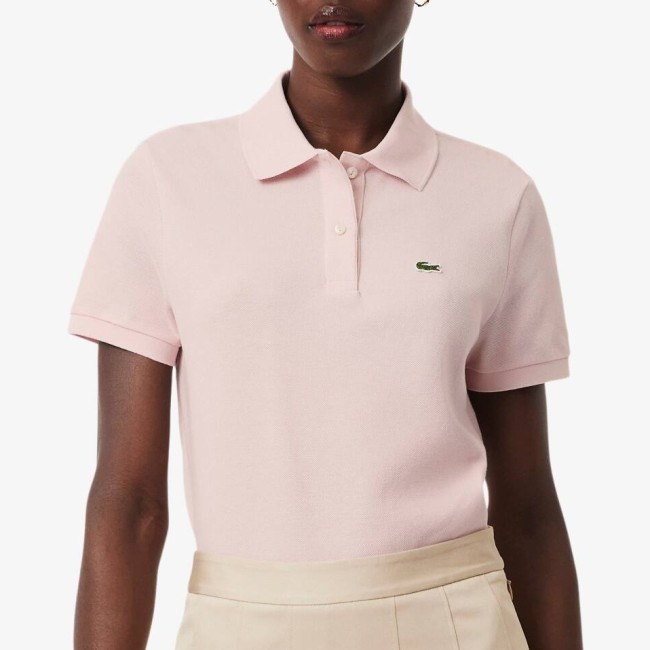 5A Women's Regular Fit Supple Petit Piqué Polo Shirt Pink