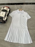 5A Women's Stretch Piqué Pleated Polo Dress
