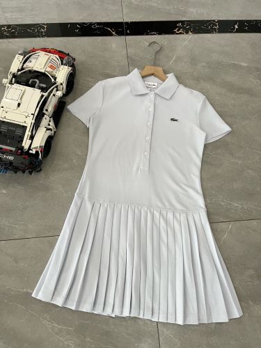 5A Women's Stretch Piqué Pleated Polo Dress