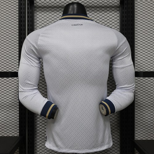 Original Italy 2026 FIFA World Cup National Teams Player Version Away Long Sleeve Jersey