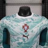 Original Portugal 2026 FIFA World Cup National Teams Player Version Away Long Sleeve Jersey
