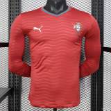 Original Portugal 2026 FIFA World Cup National Teams Player Version Home Long Sleeve Jersey