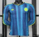 Original Colombia 2026 FIFA World Cup National Teams Player Version Away Long Sleeve Jersey