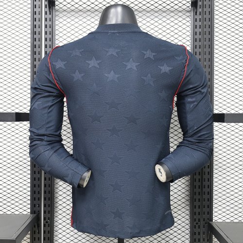 Original USA 2026 FIFA World Cup National Teams Player Version Away Long Sleeve Jersey