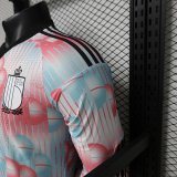 Original Belgium 2026 FIFA World Cup National Teams Player Version Away Long Sleeve Jersey