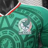 Original Mexico 2026 FIFA World Cup National Teams Player Version Home Long Sleeve Jersey