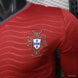 Original Portugal 2026 FIFA World Cup National Teams Player Version Home Long Sleeve Jersey