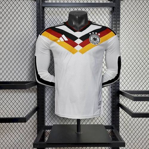Original Germany 2026 FIFA World Cup National Teams Player Version Home Long Sleeve Jersey