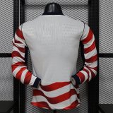 Original USA 2026 FIFA World Cup National Teams Player Version Home Long Sleeve Jersey