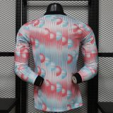 Original Belgium 2026 FIFA World Cup National Teams Player Version Away Long Sleeve Jersey