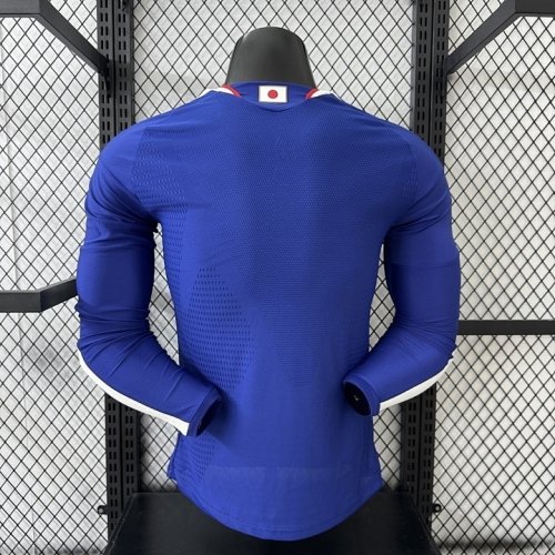 Original Japan 2026 FIFA World Cup National Teams Player Version Home Long Sleeve Jersey