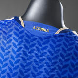 Original Italy 2026 FIFA World Cup National Teams Player Version Home Long Sleeve Jersey