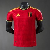 Original Belgium 2026 FIFA World Cup National Teams Player Version Home Jersey
