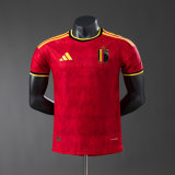 Original Belgium 2026 FIFA World Cup National Teams Player Version Home Jersey
