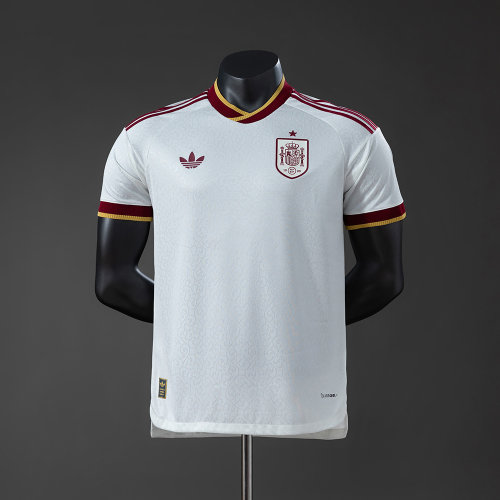Original Spain 2026 FIFA World Cup National Teams Player Version Away Jersey