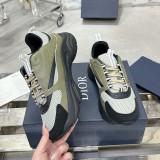 Original B22 Casual Sneaker White Silver Blue