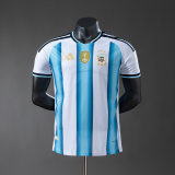 Original Argentina 2026 FIFA World Cup National Teams Player Version Home Jersey