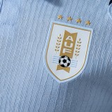 Original Uruguay 2026 FIFA World Cup National Teams Player Version Home Jersey