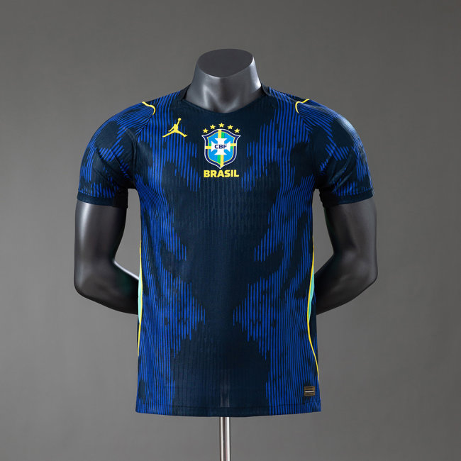 Original Brazil 2026 FIFA World Cup National Teams Player Version Away Jersey
