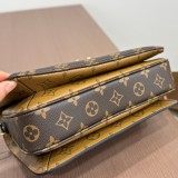 Original Metis Pochette metis Monogram Brown 24.5 x 18.5cm
