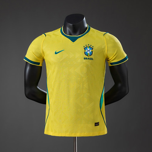 Original Brazil 2026 FIFA World Cup National Teams Player Version Home Jersey
