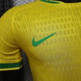 Original Brazil 2026 FIFA World Cup National Teams Player Version Home Jersey