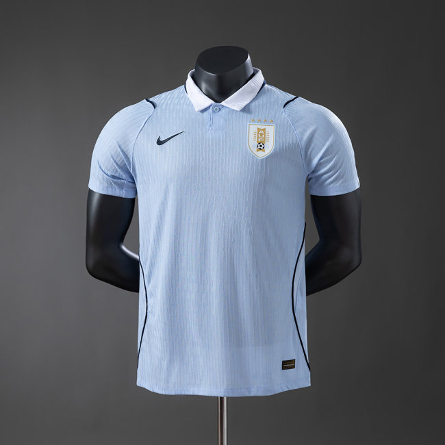 Original Uruguay 2026 FIFA World Cup National Teams Player Version Home Jersey